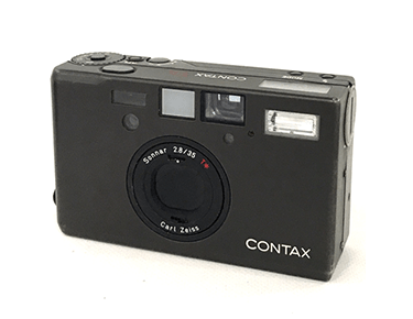 CONTAX T3 チタン ブラック コンパクト フィルム カメラ