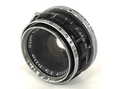 Nikon W-NIKKOR 11.8 f=3.5㎝ Nippon Kougaku Sマウント カメラレン